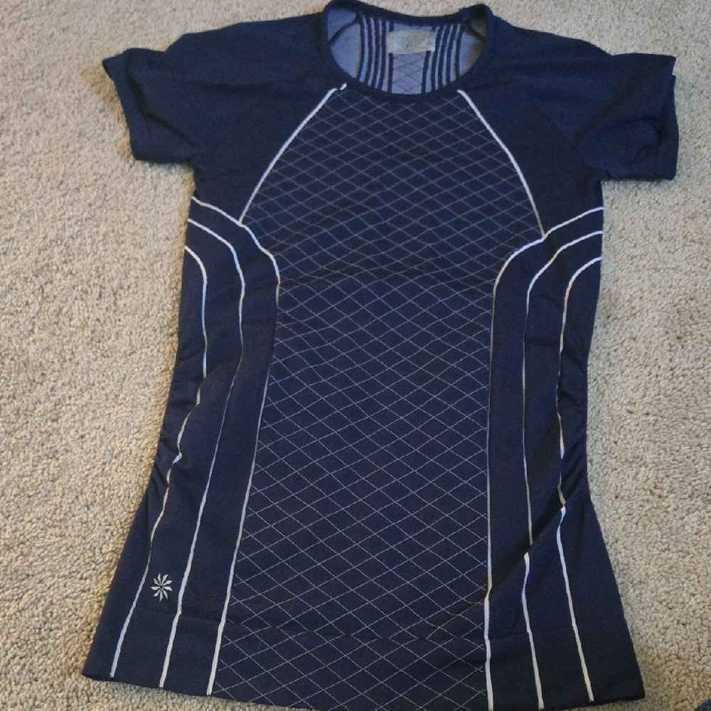 Navy Blue Athletic T-Shirt